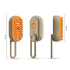CoatGlo Steam Brush Milk Brown - deshedding brush for all breeds